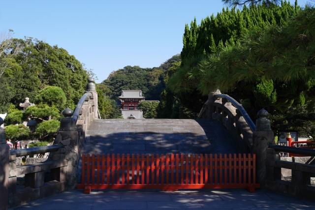 鶴岡八幡宮太鼓橋