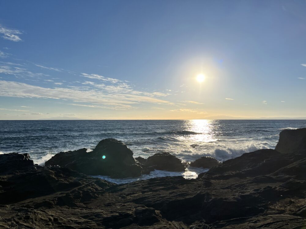 秋の城ヶ島海岸