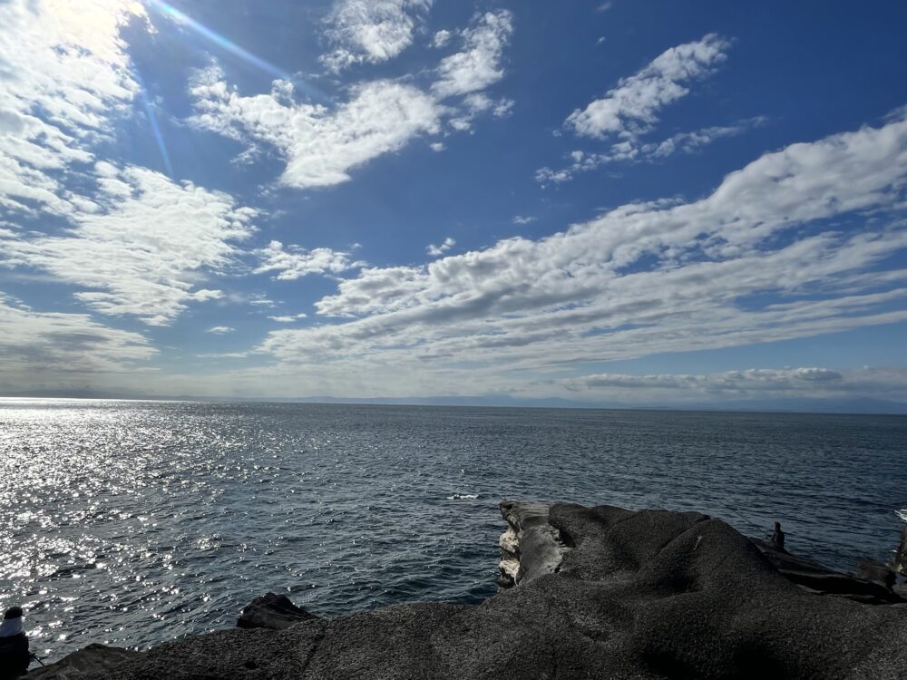 城ヶ島からの房総半島