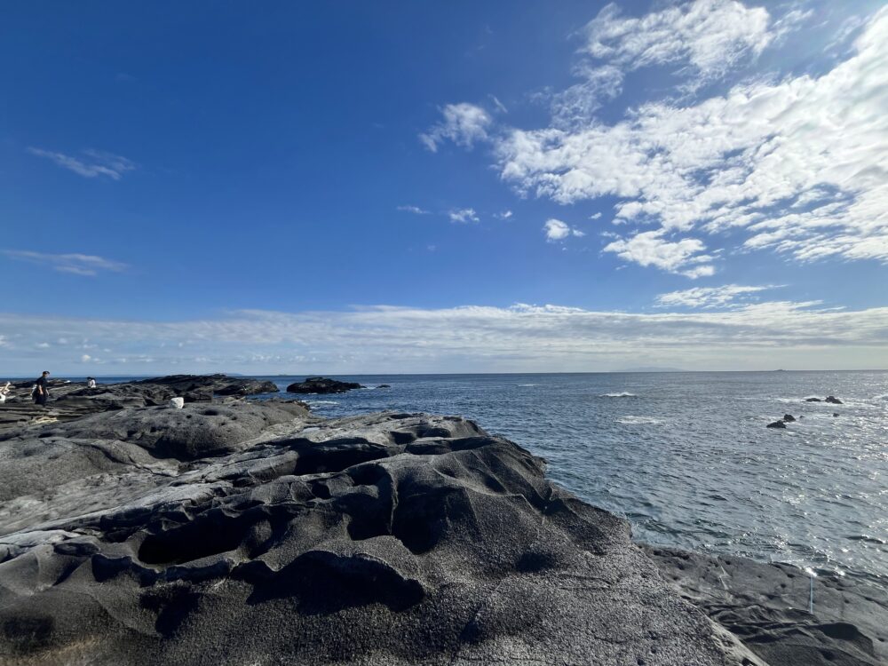 城ヶ島からの房総半島