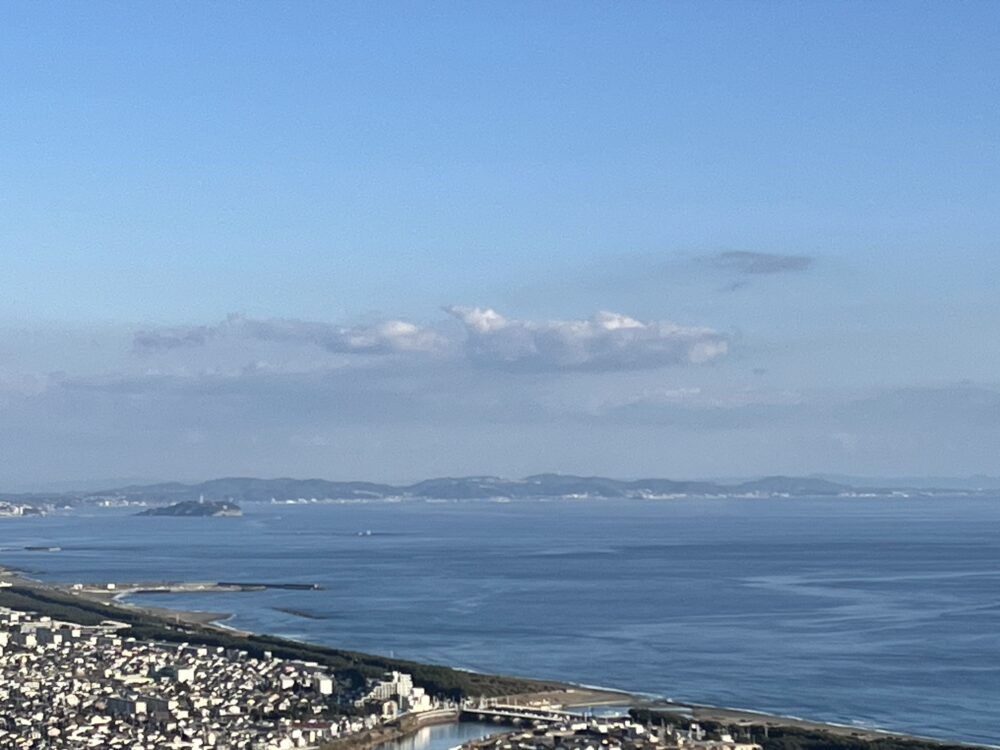 高麗山公園からの江の島