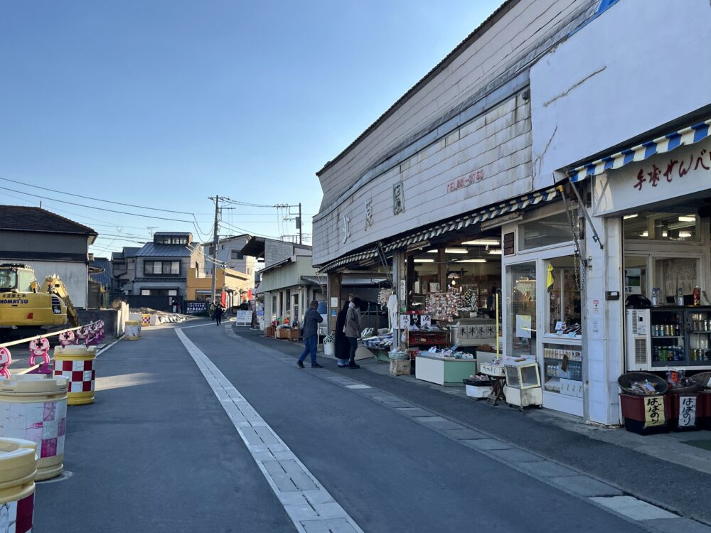 城ヶ島の商店街